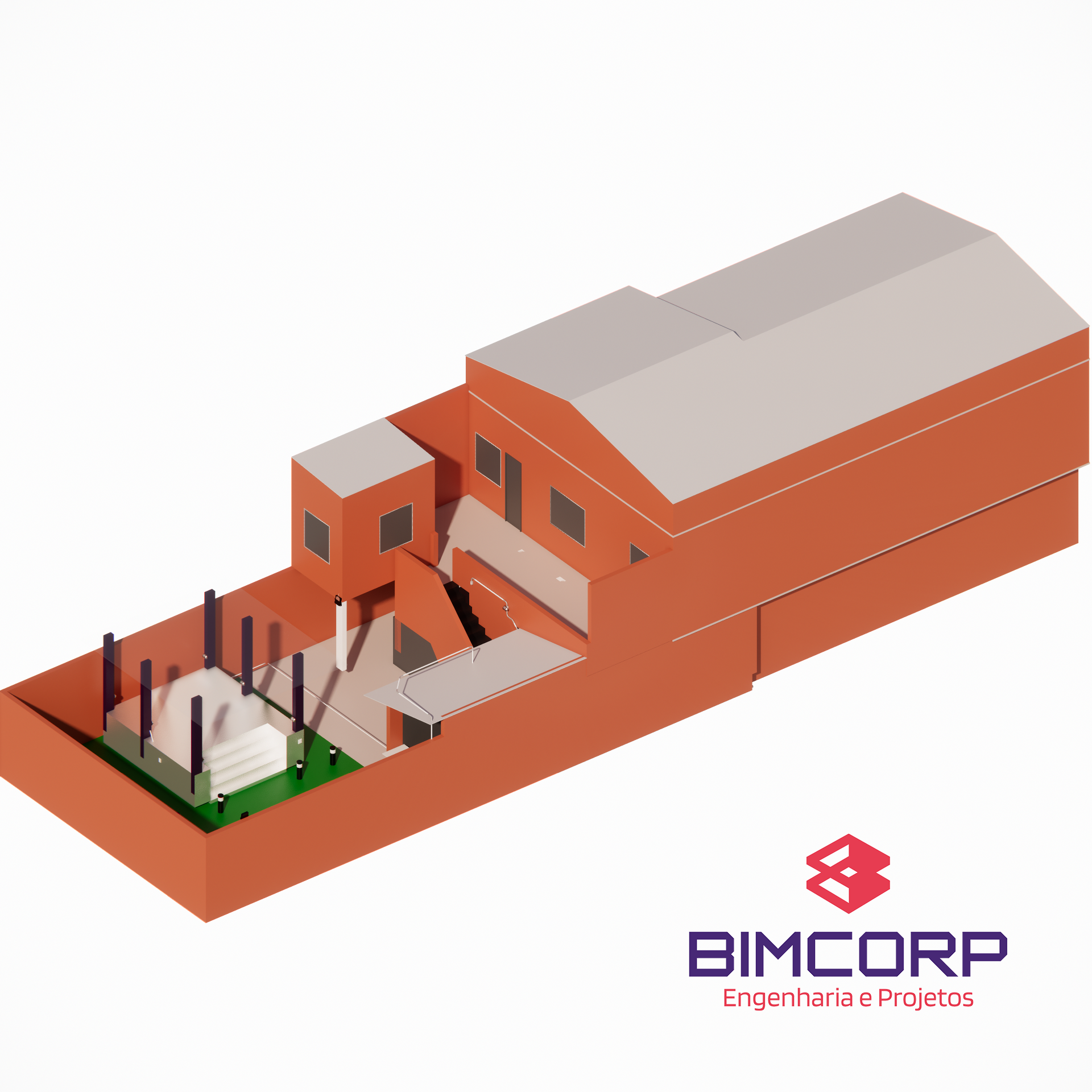 Projeto Residencial M&L. realizado para M&L. em Barbacena - MG