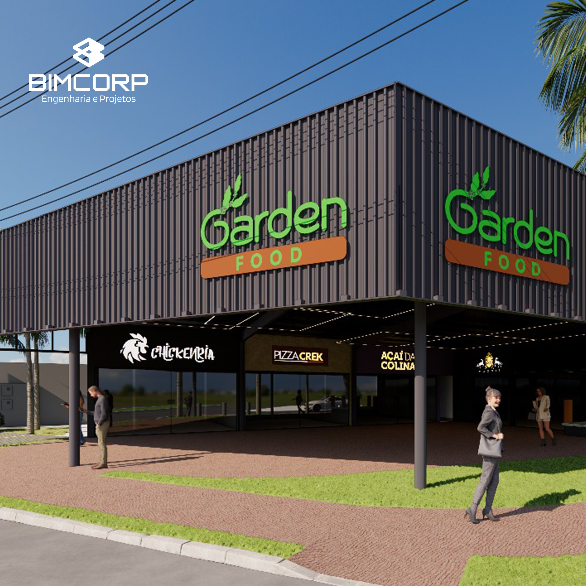 Projeto Garden Food realizado para Garden Food em Uberlândia - MG