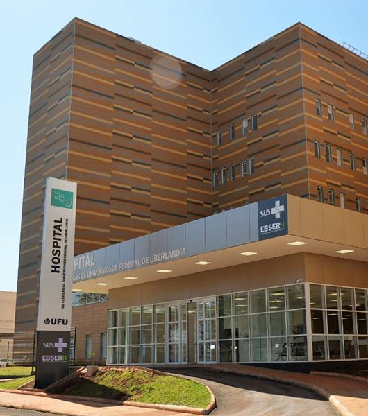 Projeto Hospital de Clínicas da UFU realizado para UFU em Uberlândia - MG