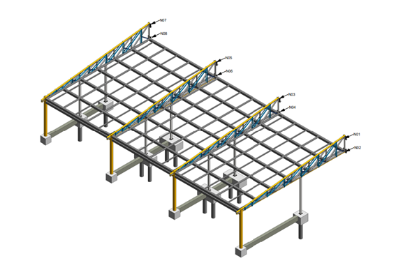 Projeto Acrópole Bullevard realizado para Acrópole Bullevard em Uberlândia MG 